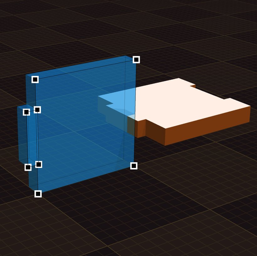 Editing the points of a shape.